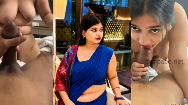 Indian Model Rima Akter Blowjob MMS Video
