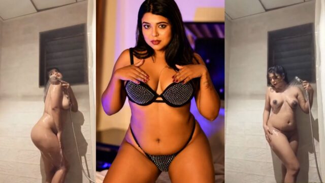 Desi Model Jhilik Roy Nude Shower Mein Boobs Aur Pussy Dikha Rahi Hai