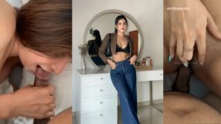 Famous Instagram TikTok Model Madhusha Herath Giving Blowjob and Hard Fucked by Boyfriend