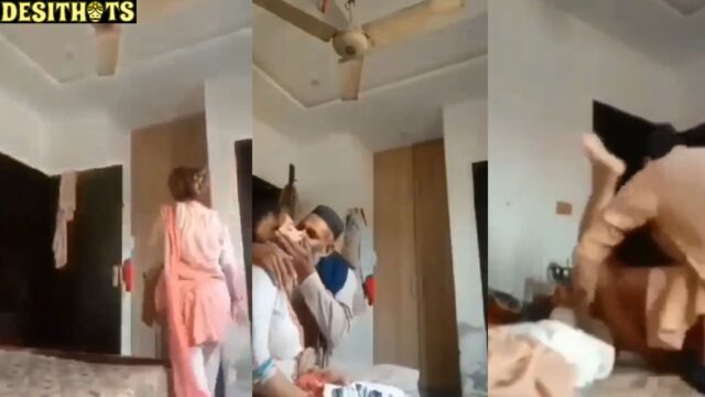 Kanjari Pakistani Bhabhi Caught Fucking Old Uncle