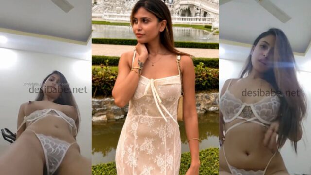 Sarmishtha Sarkar Spreading Pussy During Strip Bath on OnlyFans