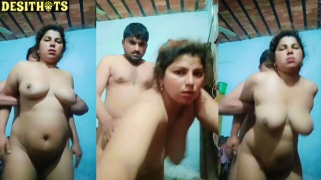 Desi Couple Leaked Sex Video with His Wife in Standing Position